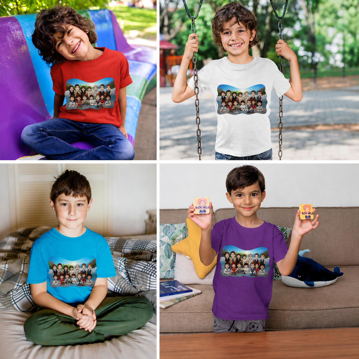 Camiseta infantil “Donostiako erraldoiak” – Gigantes de Donosti
