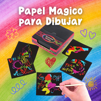 Arte - Papel mágico para dibujar