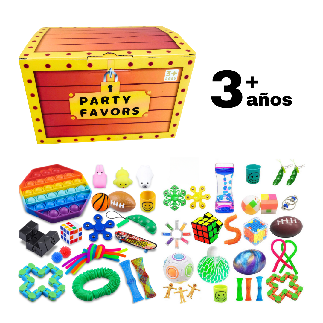 Caja de 72 mini juguetes antiestrés pack sorpresa – Kulturdenda