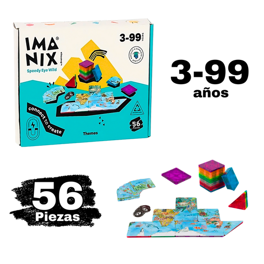 Juego - Imanix 56 piezas