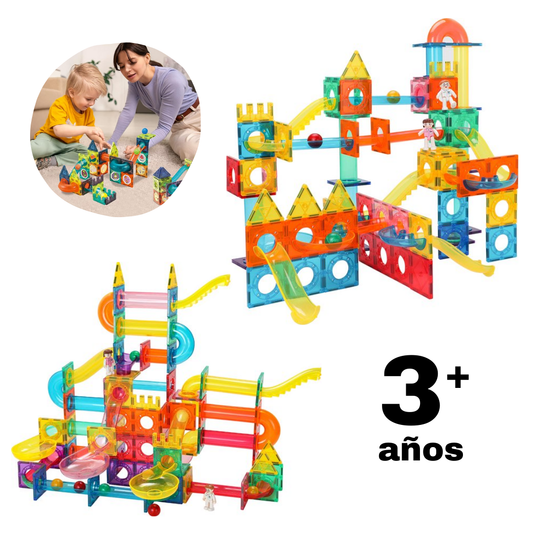 Juego - Magnetic Marble Run