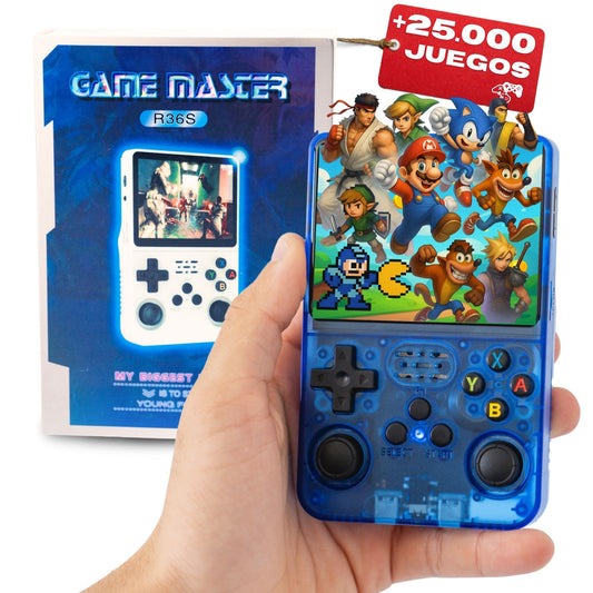 Consola Retro - R36S™ 128g/20k juegos