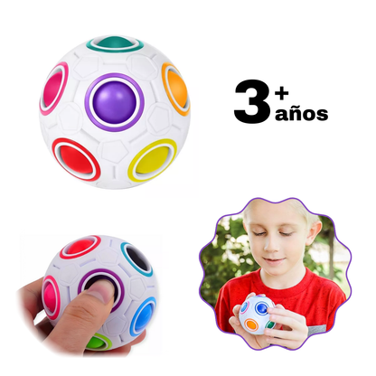 Rainbow Magic Ball Pelota Puzzle Educativa para Niños Desde