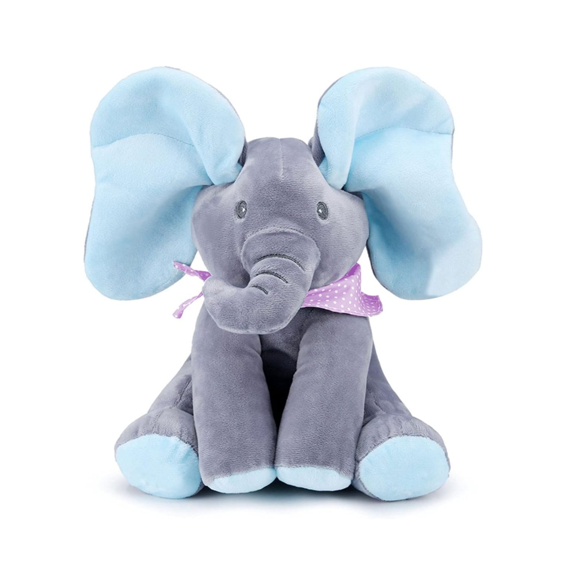Peluche interactivo de elefante con orejas móviles