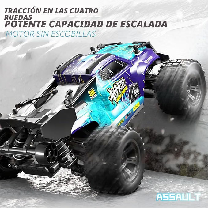 Traccion a las cuatro ruedas y capacidad de escalada