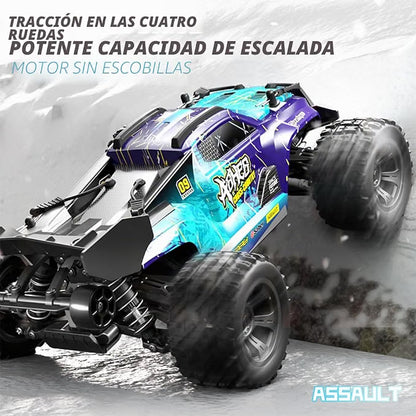 Traccion a las cuatro ruedas y capacidad de escalada