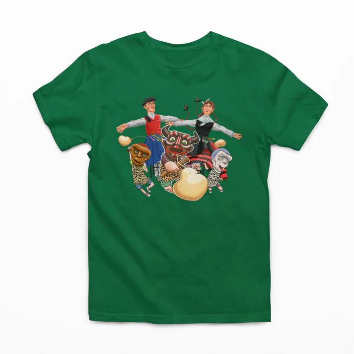 Pack Maialen eta Xanti lagun artean – Camiseta + Maskuria + Libro "Maialen eta Xanti lagun artean" (Euskera)