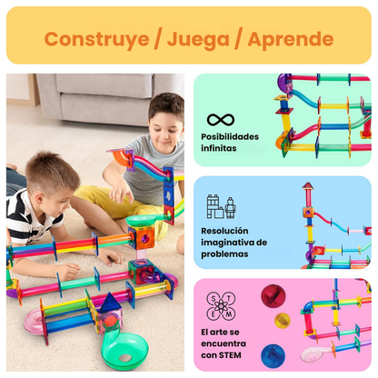 Juego - Magnetic Marble Run