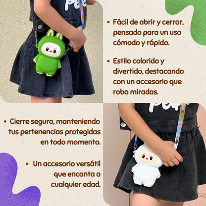 Labubu Mochila de Silicona