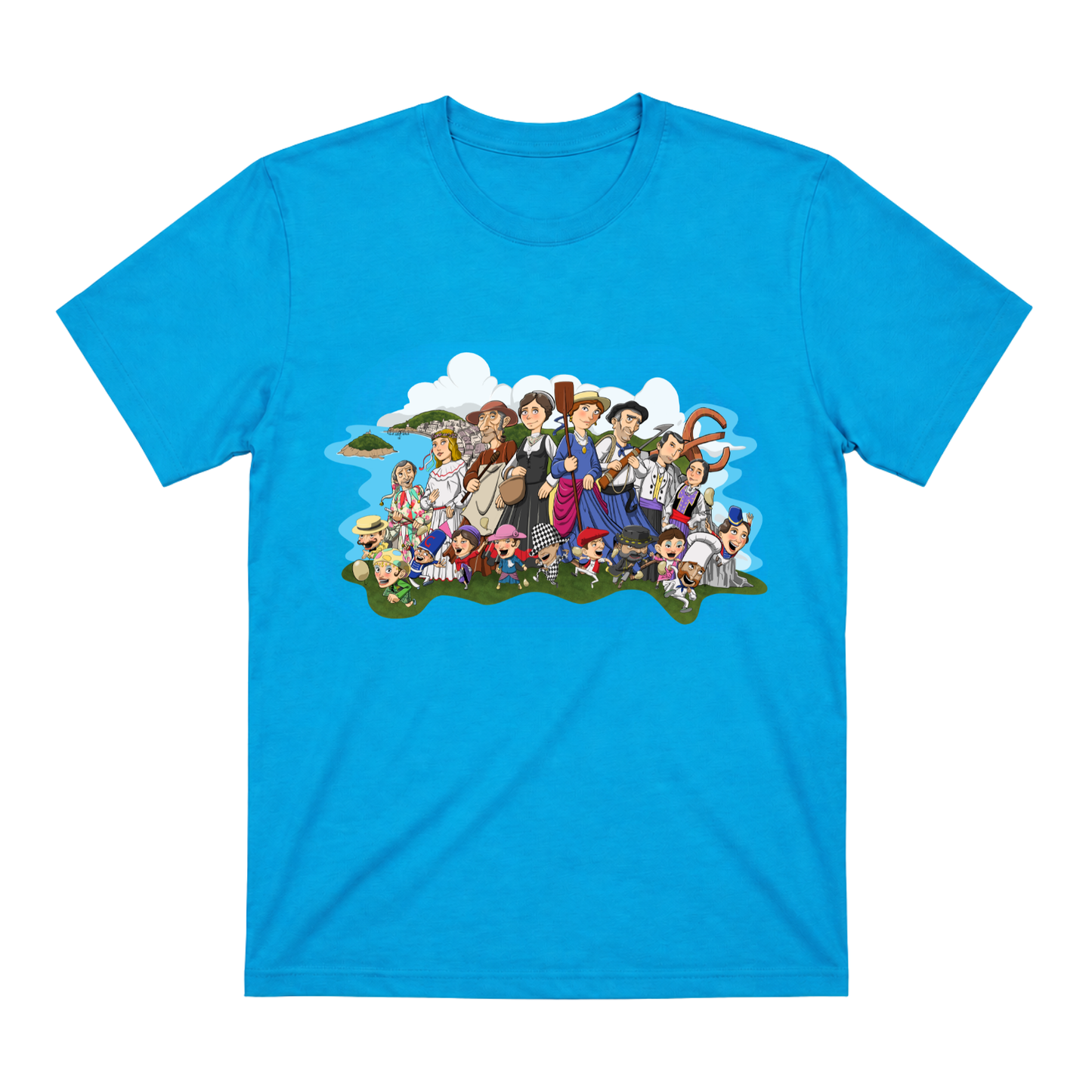 Camiseta infantil “Donostiako erraldoiak” – Gigantes de Donosti