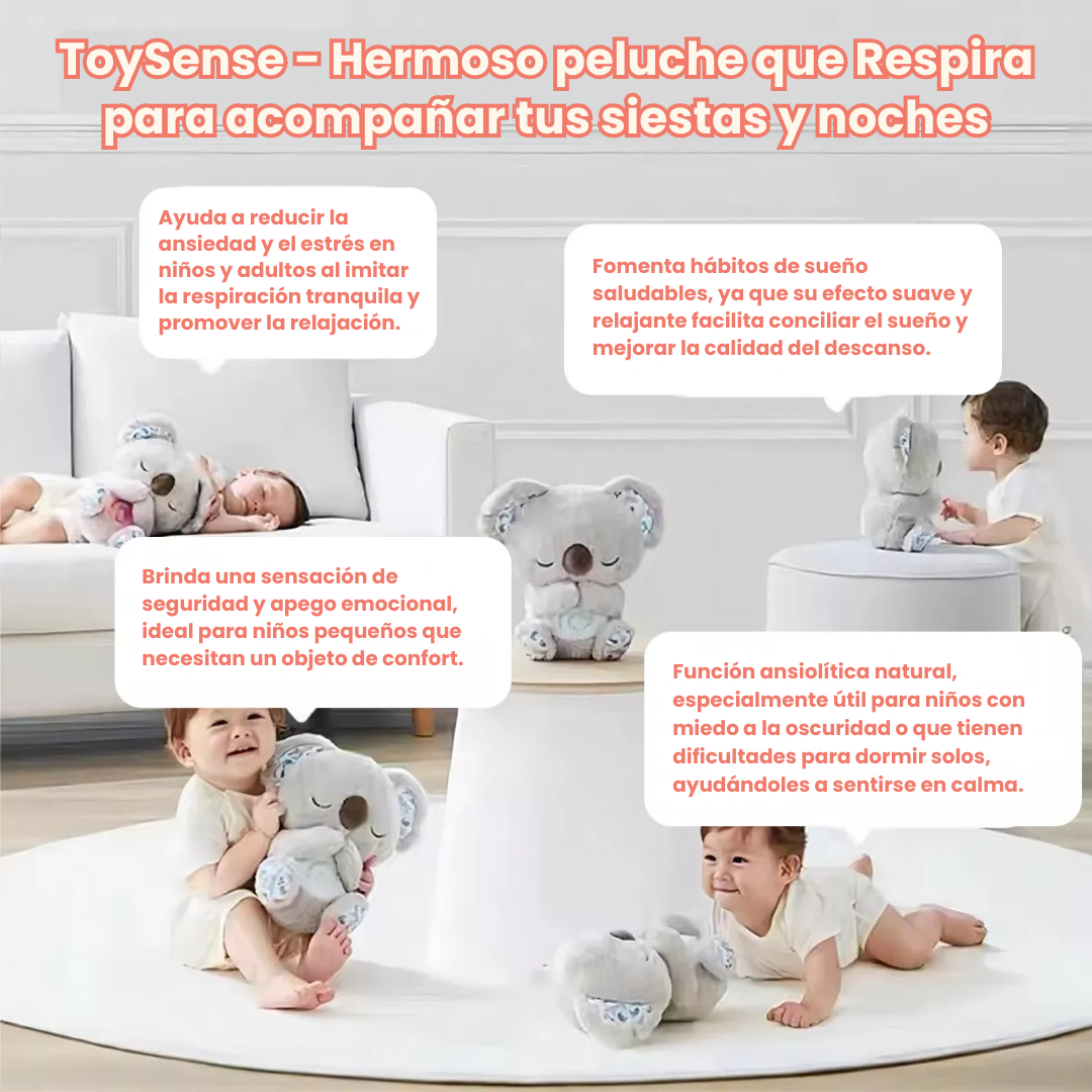 Peluche que Respira – Ayuda a Dormir y Calmar la Ansiedad