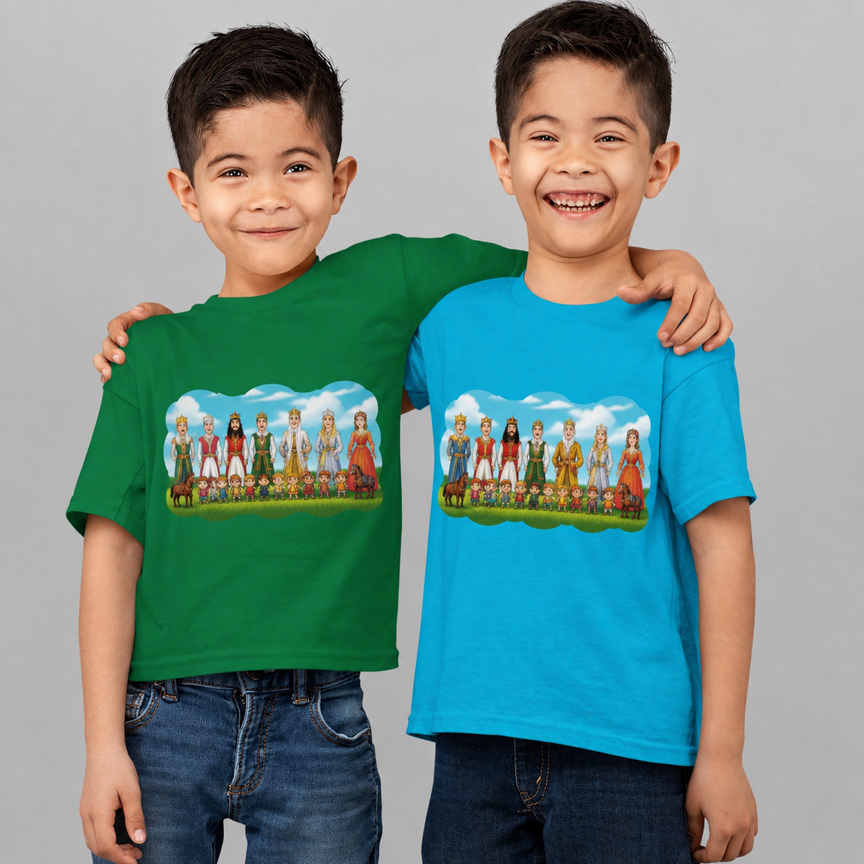 Camiseta infantil “Iruñeko Erraldoiak” – Gigantes de Pamplona