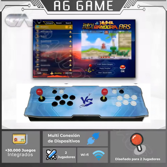 Video Consola Retro AC GAME  | +30.000 Juegos Integrados | 2+ Jugadores