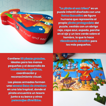 Puzzlea "Pirata eta bere altxorra"