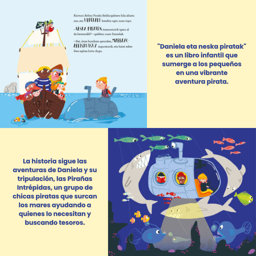 "Daniela eta neska piratek" liburua