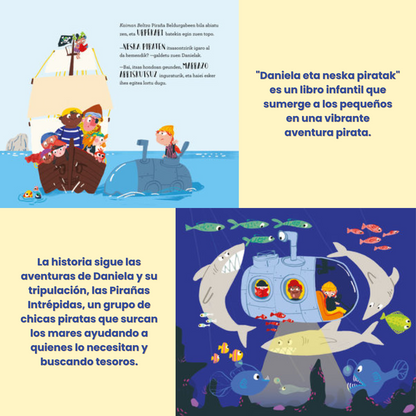 "Daniela eta neska piratek" liburua
