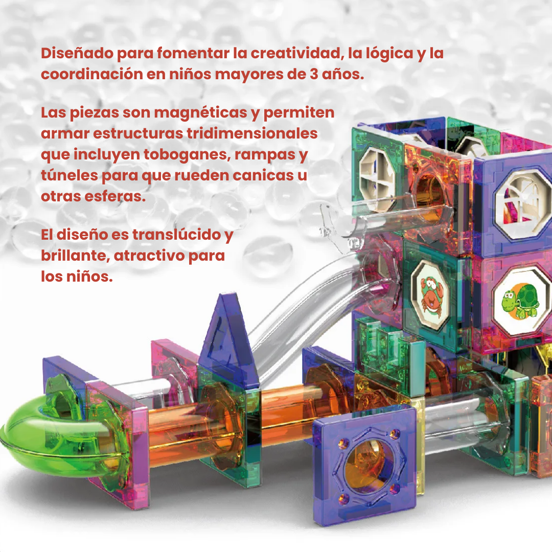 Raganet, Set de 149 Bloques Magnéticos Educativos para Niños, Juguete de Construcción Didáctico Raganet, Set de 149 Bloques Magnéticos Educativos para Niños, Juguete de Construcción Didáctico
