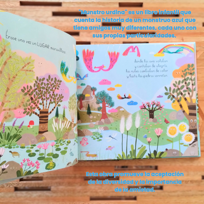 Libro "Munstro urdina"