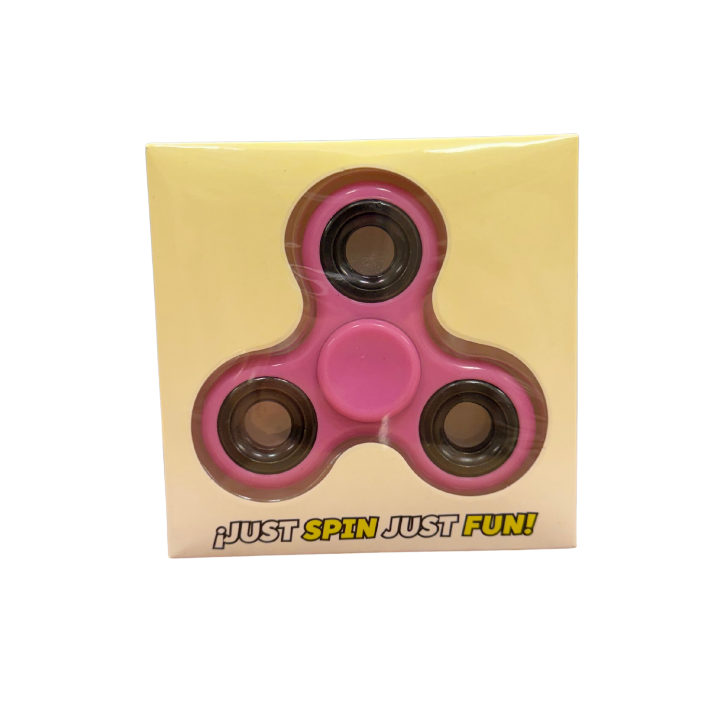 Spinner antiestrés giratorio – Color rosa