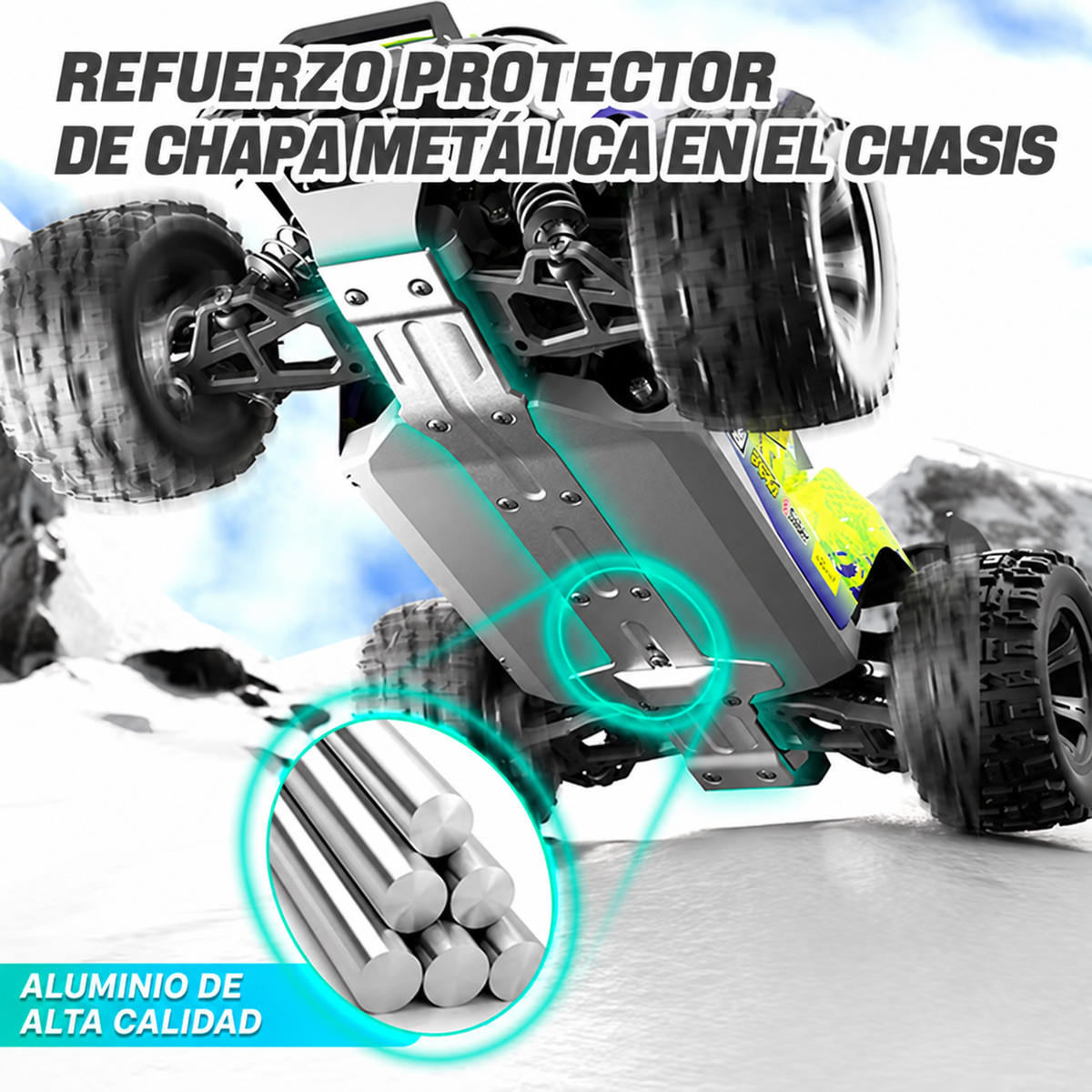 Coche teledirigido Ashes 4x4 - Crawler R/C 4WD
