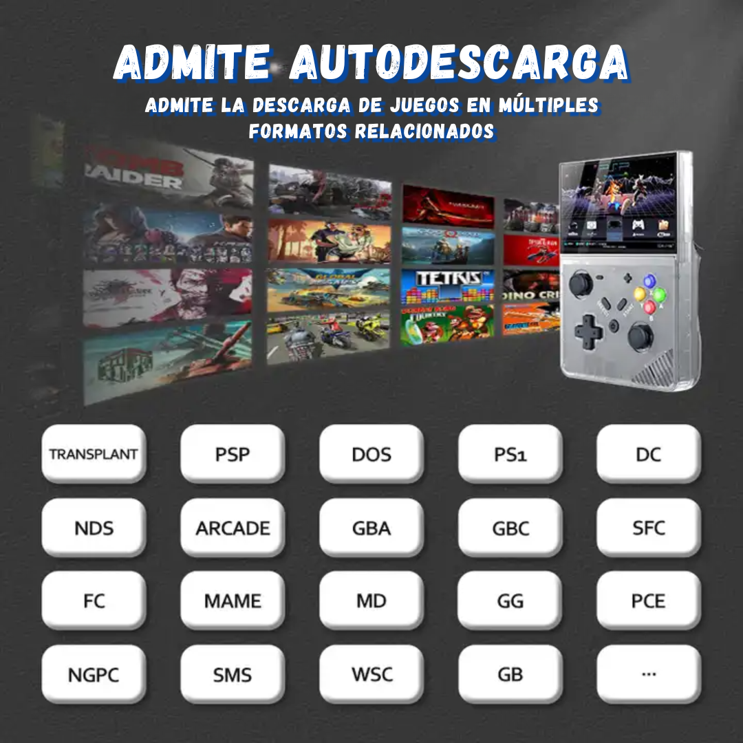 PACK | Consola Video Game™ +20.000 juegos + Smartwhach