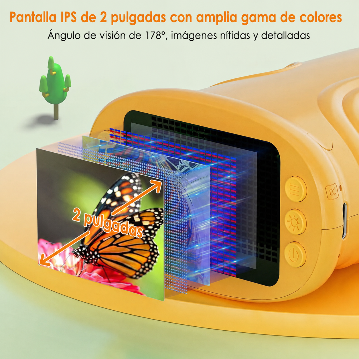 Microscopio Digital Infantil con Pantalla — Explora el Mundo en Detalle