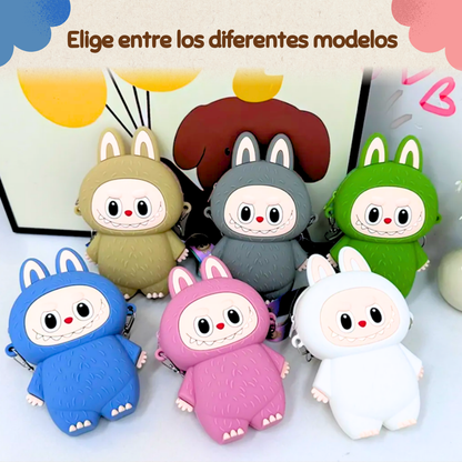 Labubu Mochila de Silicona