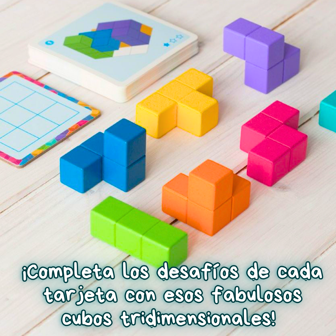 Juego - Pack visión espacial: Cubissimo + Pentanimo