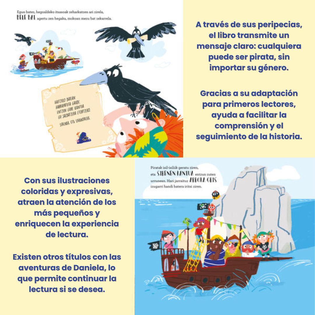 "Daniela eta neska piratek" liburua