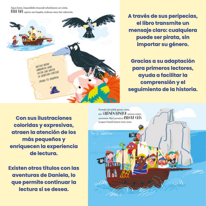 "Daniela eta neska piratek" liburua