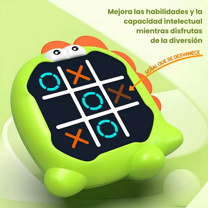 Juego 3 en Raya Electrónico – ¡Luces, Sonidos y 3 Modos de Juego!