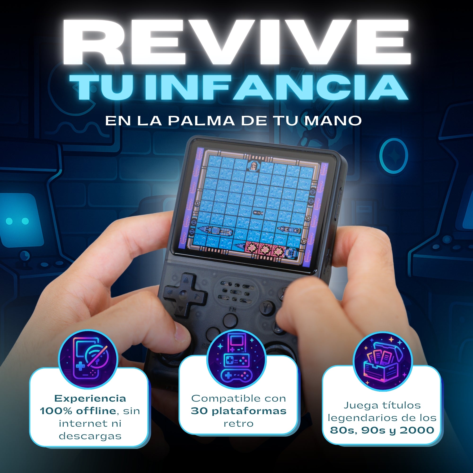 Consola Retro - R40S Pro™ 256g/30k juegos