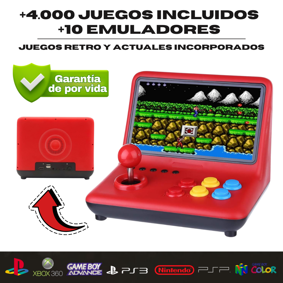 Consola - Consola Arcade  +4.000 Juegos