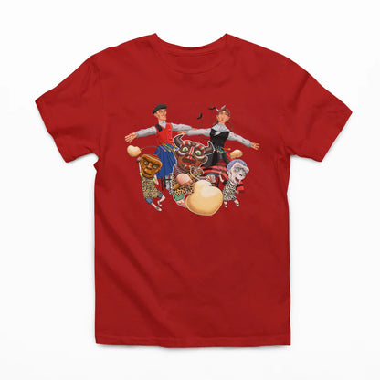 Pack Maialen eta Xanti lagun artean – Camiseta + Maskuria + Libro "Maialen eta Xanti lagun artean" (Euskera)