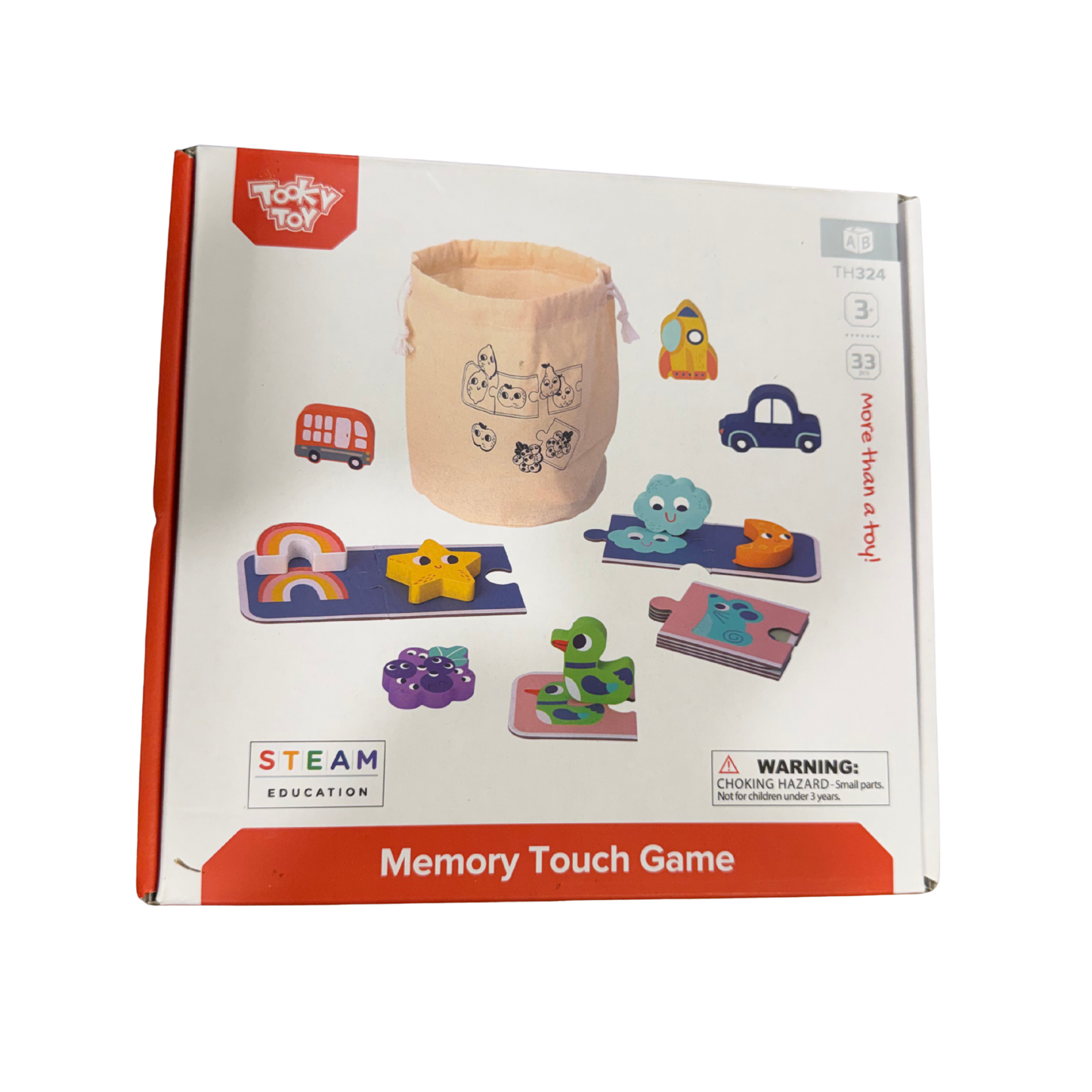 Juego sensorial de memoria táctil para niños – Método STEAM (H)