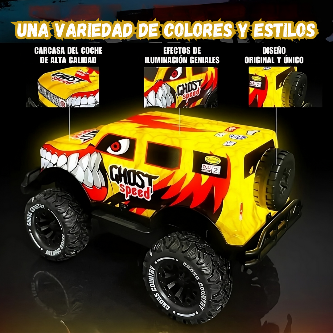 Coche Teledirigido - Ghost Speed Amarillo / Azul