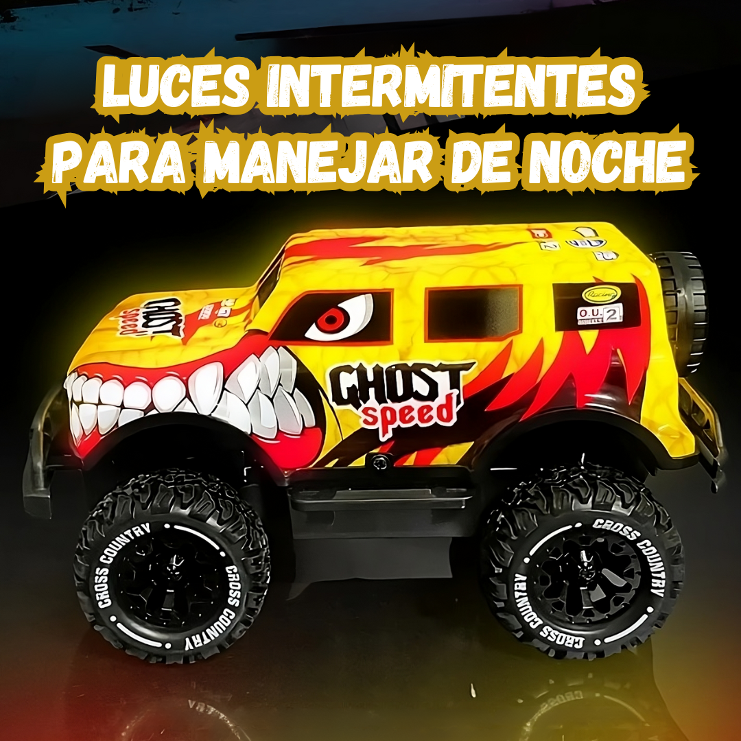 Coche Teledirigido - Ghost Speed Amarillo / Azul