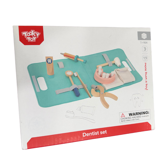 Set de dentista de madera – Tooky Toy (K)