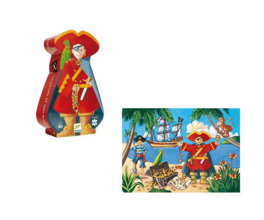 Puzzle "El pirata y su tesoro"