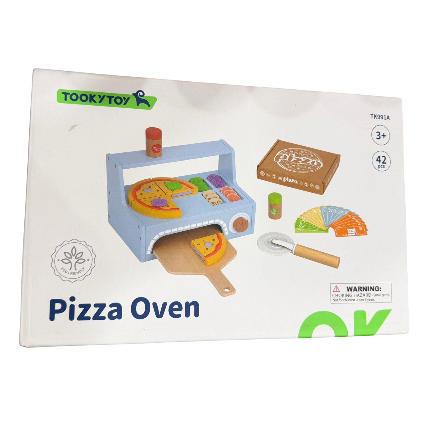 Horno de pizza de madera – Tooky Toy (M)