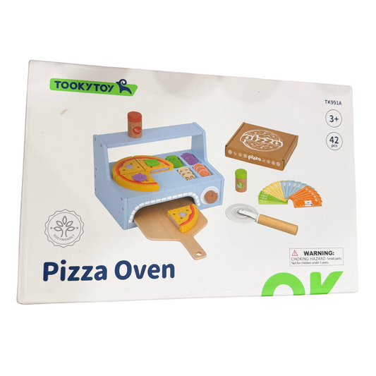 Horno de pizza de madera – Tooky Toy (M)
