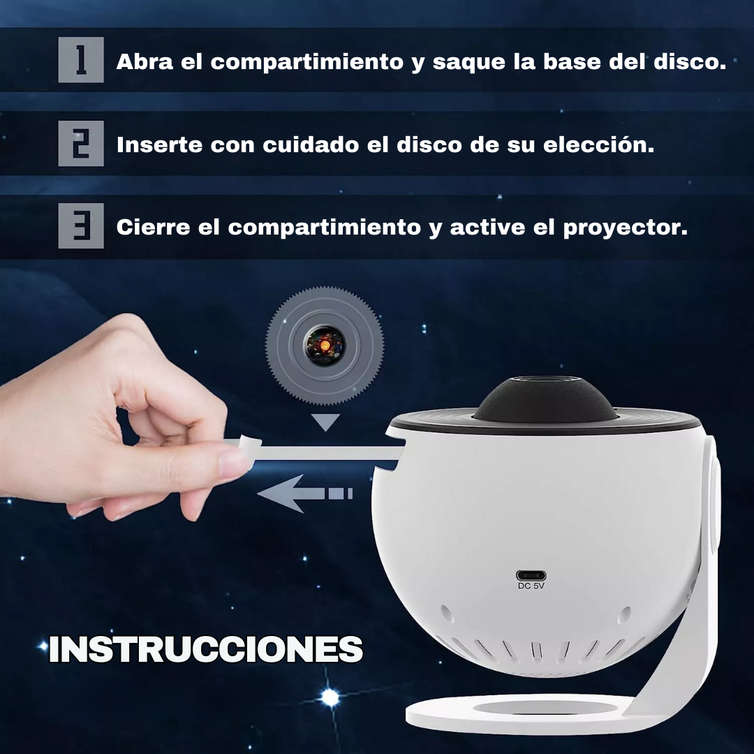 Juego - Proyector de Galaxias (H)