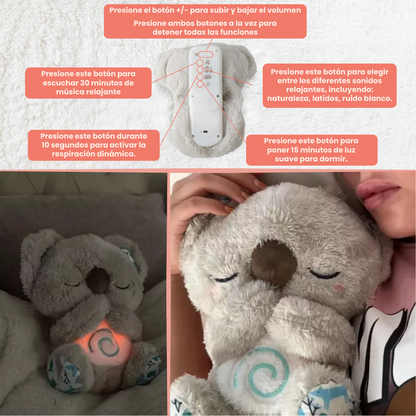 Peluche que Respira – Ayuda a Dormir y Calmar la Ansiedad