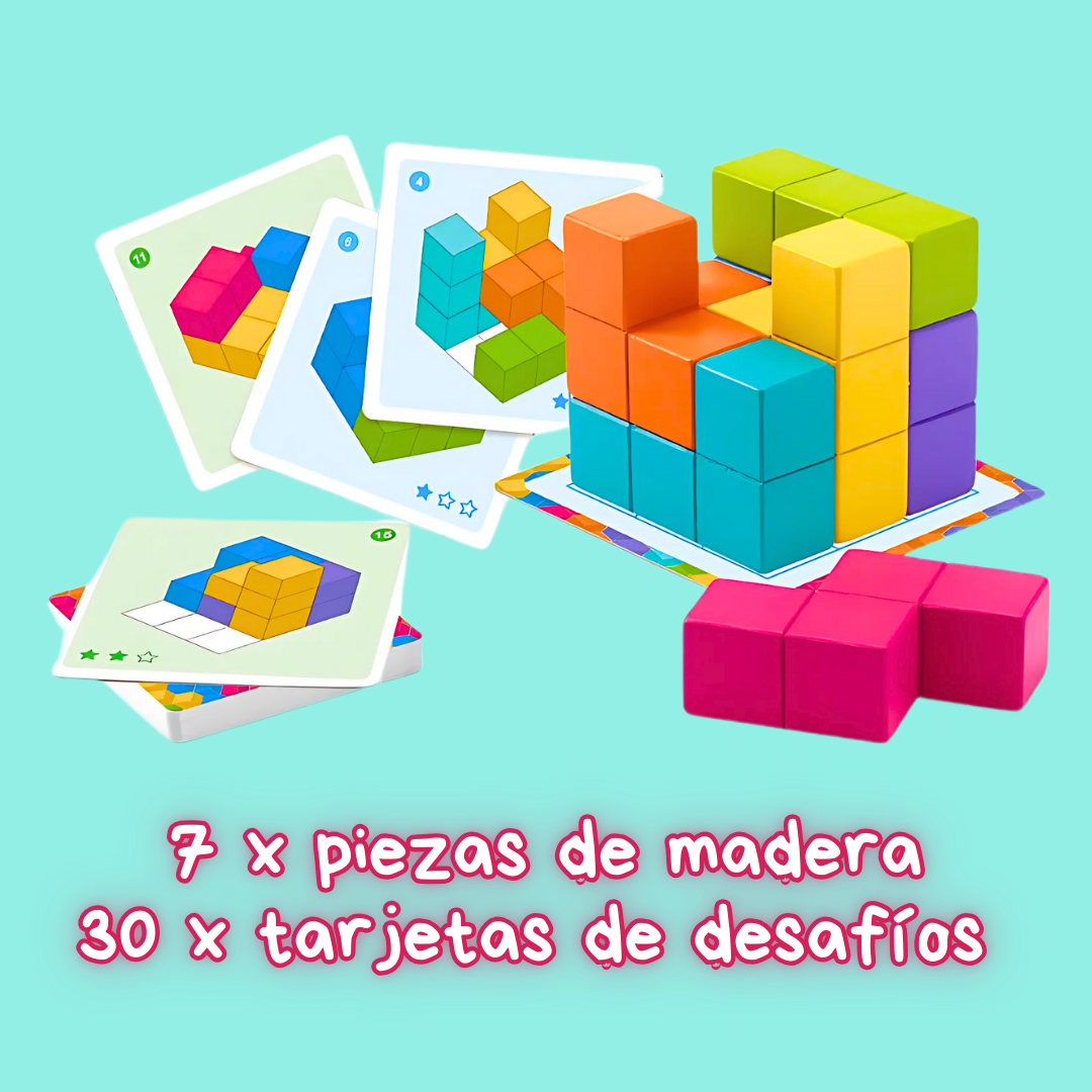 Juego - Pack visión espacial: Cubissimo + Pentanimo