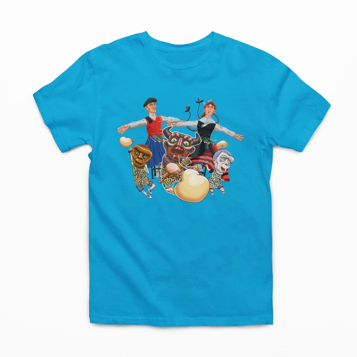 Pack Maialen eta Xanti lagun artean – Camiseta + Maskuria + Libro "Maialen eta Xanti lagun artean" (Euskera)