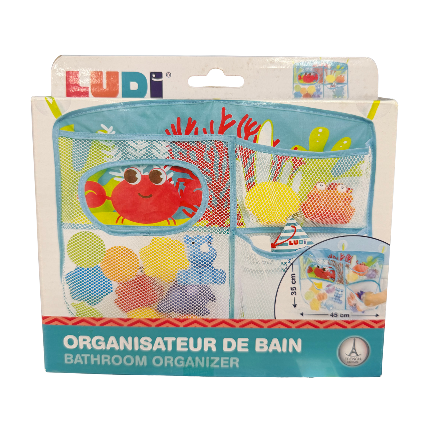 Organizador de Baño Infantil con Ventosas – LUDI
