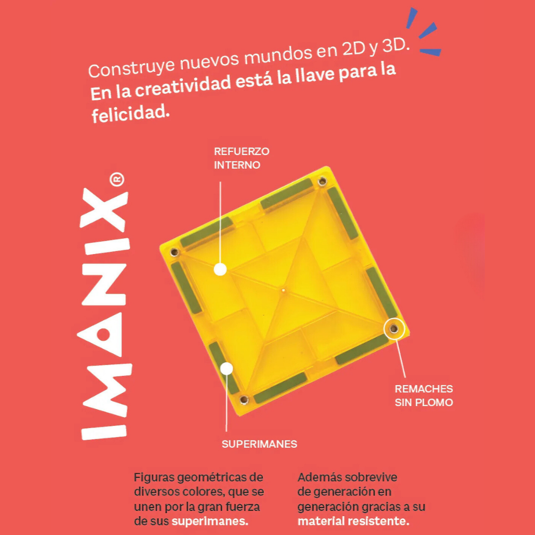 Juego - Imanix 56 piezas