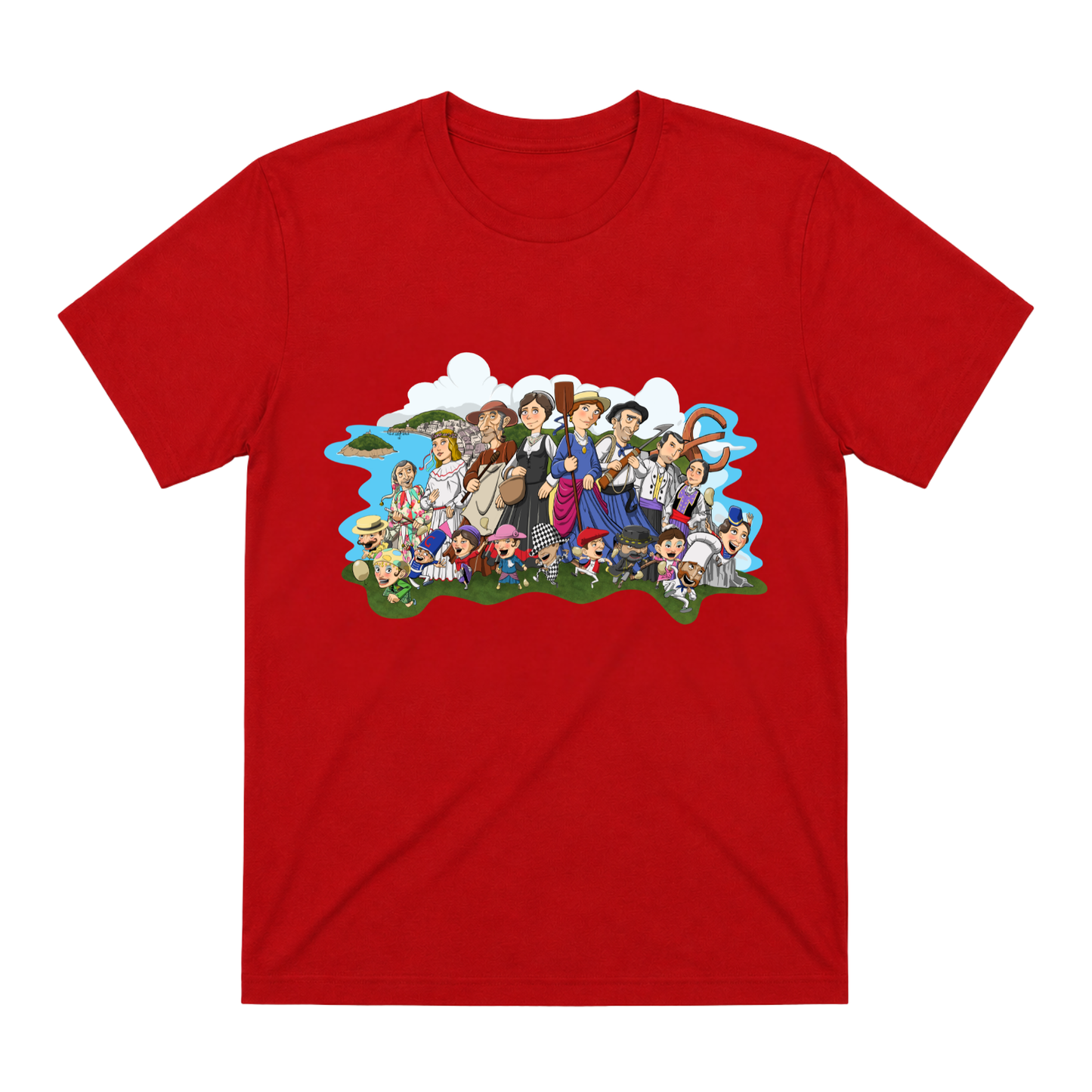 Camiseta infantil “Donostiako erraldoiak” – Gigantes de Donosti