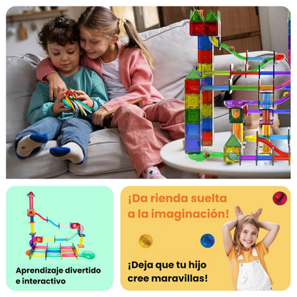 Juego - Magnetic Marble Run