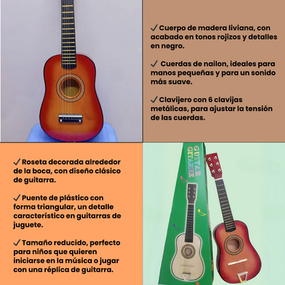 Música - Guitarra Acústica para Niños (F)